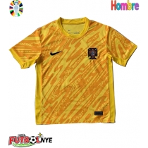 Camiseta Portugal Portero Primera Equipación Eurocopa 2024 manga corta